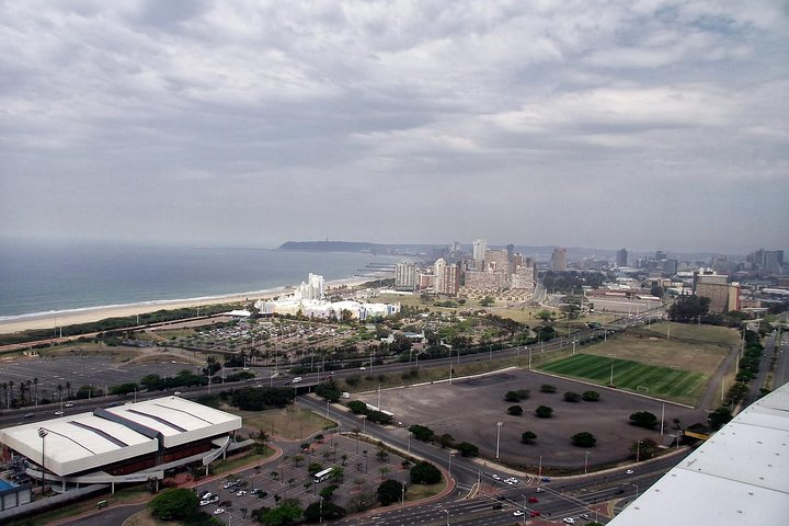View of Durban from the Moses Mabhida Stadium